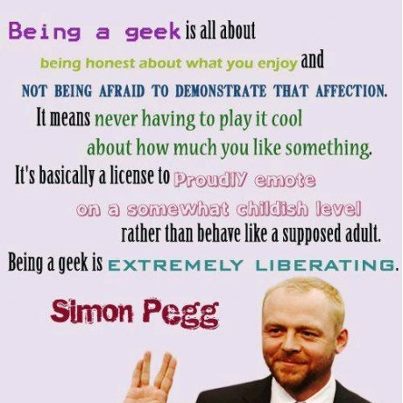 Being a Geek