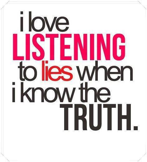 Love Listening to Lies