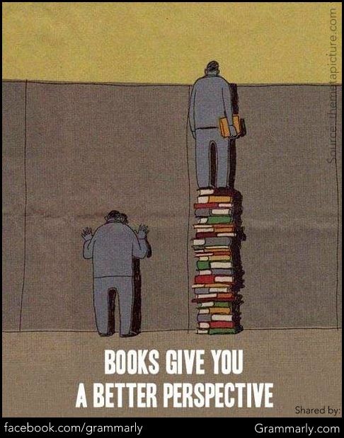 Books equal perspective