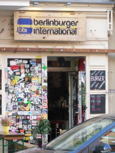 A burger joint that would make American chains jealous, the BerlinBurger International (BBI) name is a play on Berlin's over budget and delayed project to build a new airport, Berlin-Brandenburg International (BBI)
