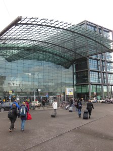 Berlin's billion euro, glass Hauptbahnhof.