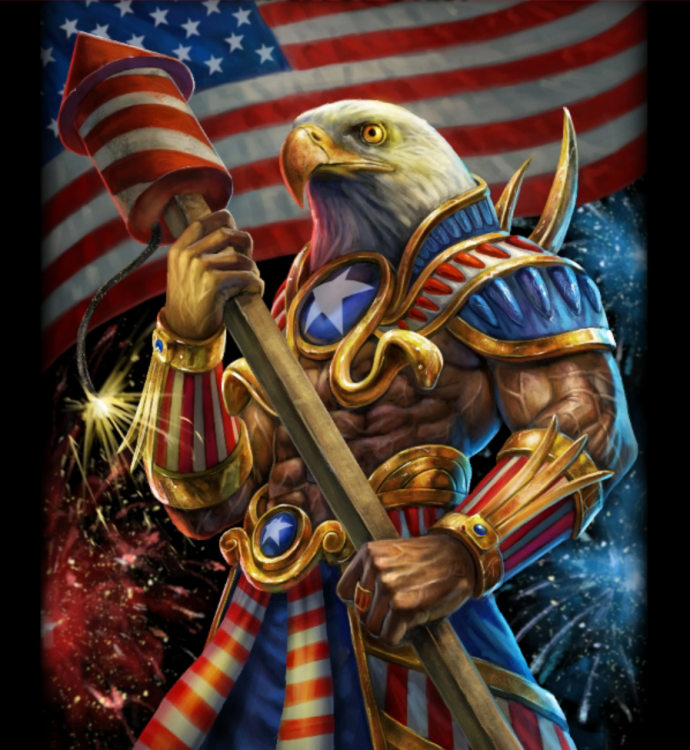 X Epic 'Murican Eagle