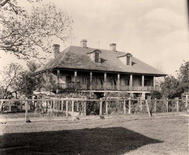 The Whitney Plantation's "Big House" in 1926. Credit: Robert Tebbs/The Collections of the Louisiana State Museum 